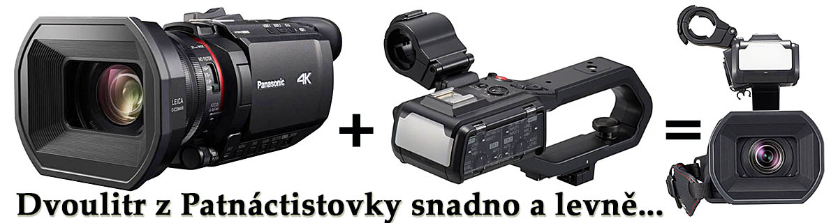 Názorné doplnění madla k Videokameře HC-X1500